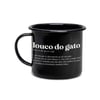 Caneca Gato Louco 370Ml - Decoração E Presentes