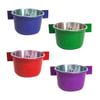 Caneca Power Pets Alumínio Com Aba Para Pássaros - Cores Sortidas - Tamanho M