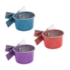 Caneca Power Pets Alumínio Para Pássaros - Cores Sortidas - 1 Unidade - Tamanho P