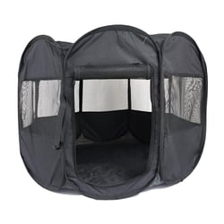 Canil Portátil The Pets Preto - 1 Unidade