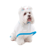 Capa De Chuva Para Cachorro Bichinho Chic Azul N° 01 - 1 Unidade