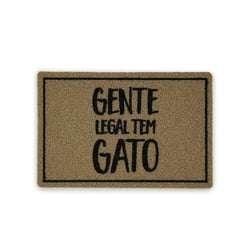 Capacho Cansei De Ser Gato Gente Legal - Decoração Para Casa