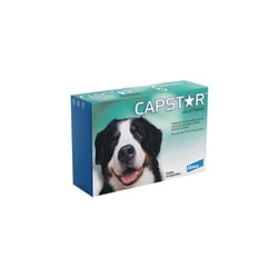 Capstar Antipulgas Para Cães De 11,4Kg A 57Kg - 6 Comprimidos