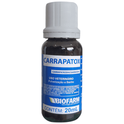 Carrapaticida E Sarnicida Biofarm Carrapatox 20Ml - 1 Unidade