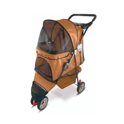 Carrinho Para Cães E Gatos The Pets Babys Marrom 10Kg - 1 Unidade