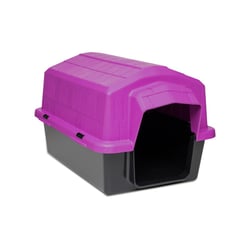Casa Alvorada Mega Fácil New Rosa Para Cães E Gatos - 1 Unidade - Tamanho 4