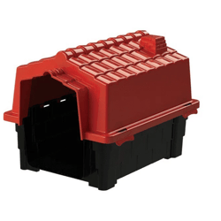Casa Dog House Evo Vermelha Nº2 - Pet Injet Para Cachorros