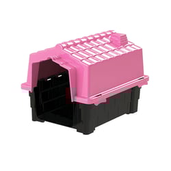 Casa Eco Colors Dog House Evolution Rosa N2