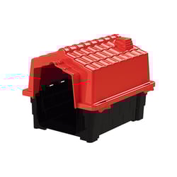 Casa Eco Colors Dog House Evolution Vermelho N1 - Tamanho 2