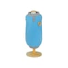Casaco Bonito Azul Neon Para Cães - 1 Unidade