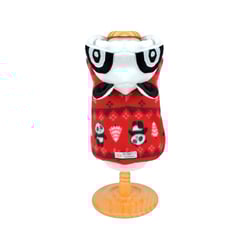 Casaco Bonito Panda Vermelho Para Cães - 1 Unidade - Tamanho PP