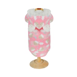 Casaco Teddy Ovelha Rosa Para Cães - 1 Unidade