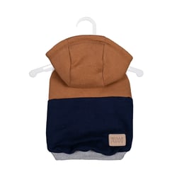 Casaco Urban Puppy Moletom Sheep Marinho Com Capuz Para Cães E Gatos - 1 Unidade