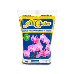 Casca De Pinus All Garden Orquídea - 1Kg