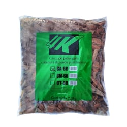 Casca De Pinus Picadas Quatro K - 5,5Kg