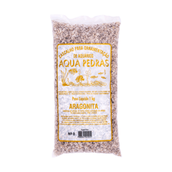 Cascalho Aragonita Aqua Pedras Nº 0 - 1Kg