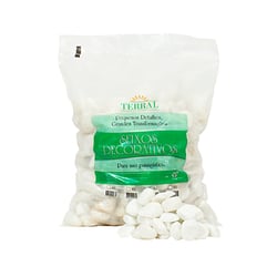 Cascalho Decorativo Seixo Terral Branco 15Kg Para Jardins - Tamanho P0