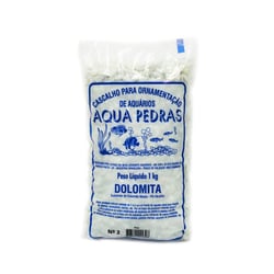 Cascalho Para Aquário Dolomita Aqua Pedras Nº 02 - 1Kg - Tamanho 2