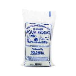 Cascalho Substrato Dolomita Aqua Pedras Para Aquários - 1 Unidade - Tamanho 0