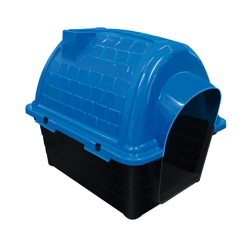 Casinha Iglu Furacão Pet Azul N° 02 Para Cães - Tamanho 2