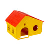 Casinha Jel Plast Amarela Para Hamsters