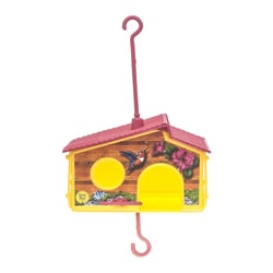 Casinha Para Beija-Flor Tudo Pet Amarela - 1 Unidade