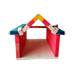 Casinha Para Roedores Real Brinquedos M - 1 Unidade