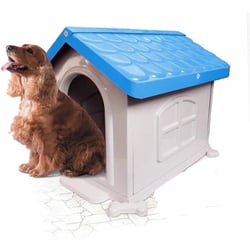 Casinha Plástica Azul Pet Injet N3 - 1 Unidade