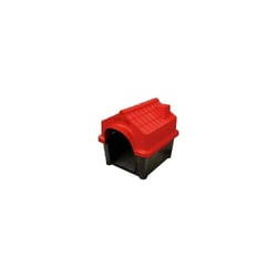 Casinha Plastica Caes,Casa Rinopet Para Cachorros N°4 Verm.