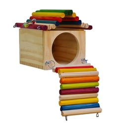 Casinha Roedores Real Brinquedos Pet - 1 Unidade