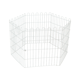 Cercado Para Cães Bragança Branco Epoxi 50Cm - 6 Módulos - Tamanho 1 - Tamanho 1