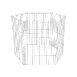 Cerdado Gudim Branco 90Cm Para Cães - 1 Unidade - Tamanho 1