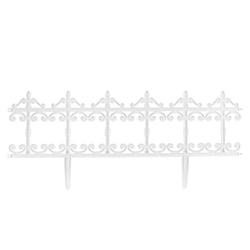 Cerquinha Para Jardim Okla Branca - 1 Unidade