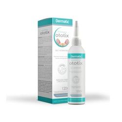 Ceruminolítico Dermatic Ototix Para Cães E Gatos - 120Ml