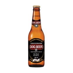 Cerveja Para Cães Dogbeer Sabor Carne - 355Ml
