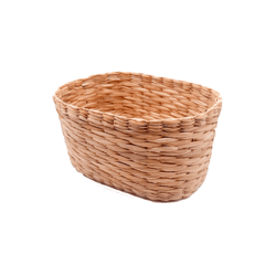 Cesto De Taboa Oval Art Cestas P