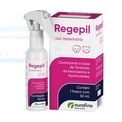 Cicatrizante Regepil Ourofino Para Cães E Gatos - 50Ml
