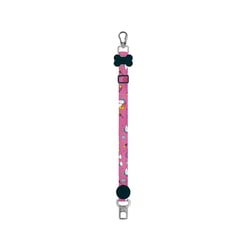 Cinto De Segurança Meuauau Unicórnio Rosa Para Cães E Gatos