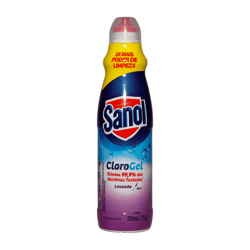 Cloro Gel Sanol Lavanda - 700Ml