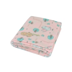 Cobertor Soft Floresta Rosa Para Cães