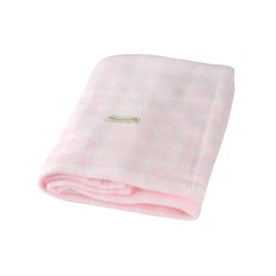 Cobertor Soft Xadrez Rosa Claro Para Cães - 1 Unidade