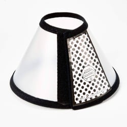 Colar Elizabetano Chalesco Tam. 03 Para Cachorros - 42X21Cm