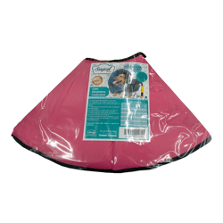 Colar Elizabetano Conforto Pink Tam.07 Para Cachorros