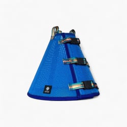 Colar Elizabetano Vestdog Vestflex Azul Nº 1 Para Cachorros