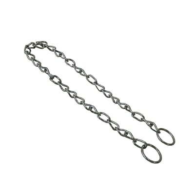Colar Enforcador Elo Torcido São Pet Para Cães 55X0,3Cm - 1 Unidade