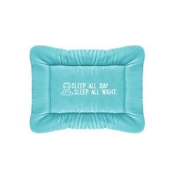 Colchonete Cute&Co Microfibra Azul Para Cães E Gatos - 1 Unidade