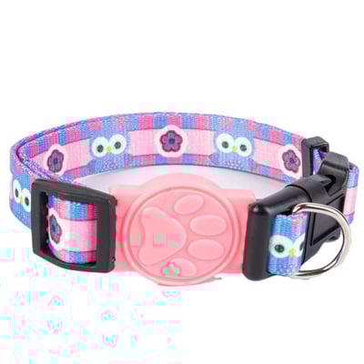 Coleira Cachorro Premium Fun Corujinha G