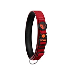 Coleira Cães Anymous Rustic Vermelho G