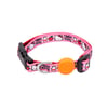 Coleira Com Guia Piticas Hello Kitty Para Cães - 1 Unidade - Tamanho PP