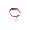 Coleira Com Pingente Stick Menina Dog Lar Para Gatos - 1 Unidade